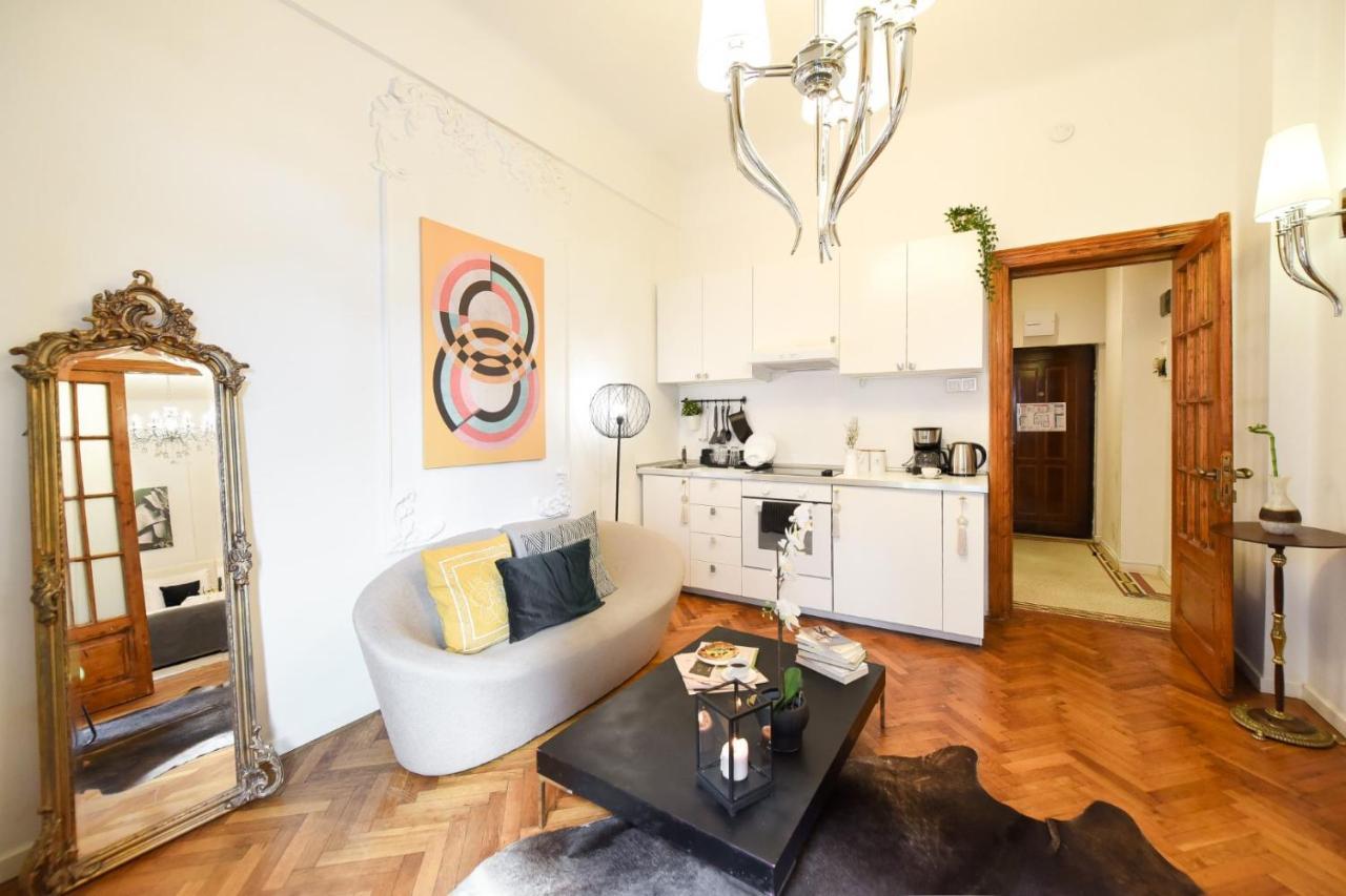 Vintage Elegance, Modern Comfort: 1Br Apartment Overlooking Calea Victoriei Bukarest Eksteriør billede