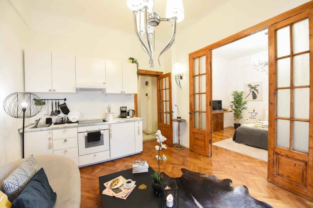 Vintage Elegance, Modern Comfort: 1Br Apartment Overlooking Calea Victoriei Bukarest Eksteriør billede